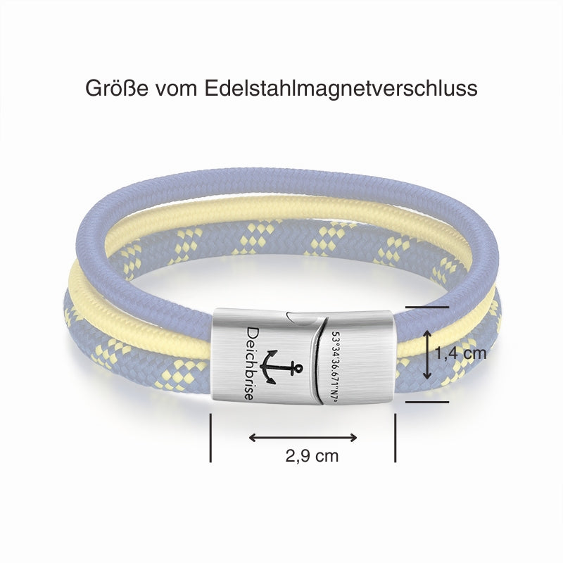 Segelseil & Segeltau Armband Friesland (Multistrang)