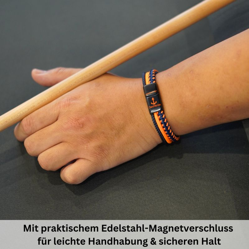 Segelseil-Segeltau Armband Neptuns Kraft 2 (Multistrang)
