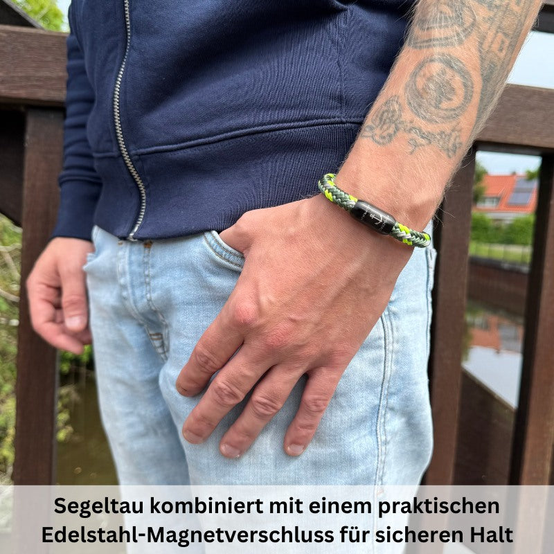 Segeltau Armband Kitesurfer (8mm)