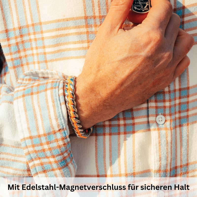 Stahltau Armband Steel Amrum