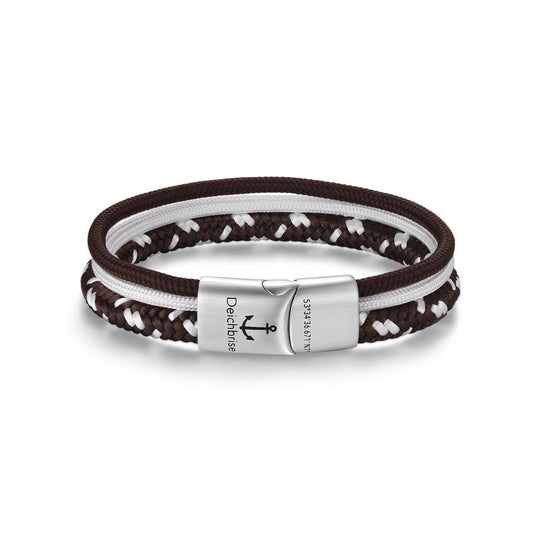 Segelseil-Segeltau Armband Dribbelkönig (Multistrang)