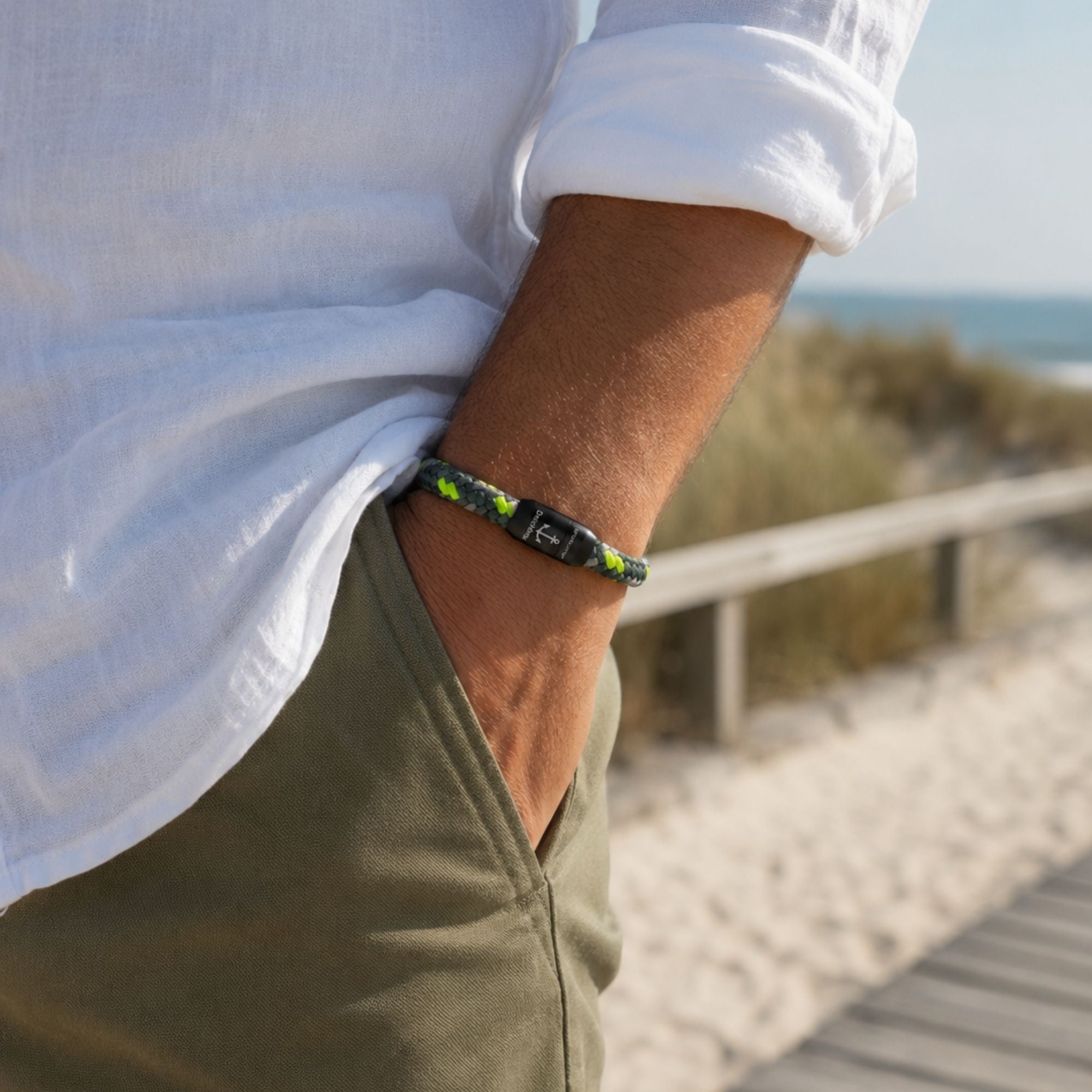 Segeltau Armband Kitesurfer (8mm)