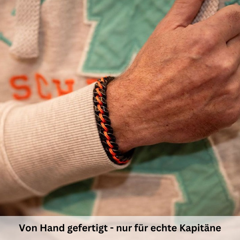 Stahltau Armband Dark Sundowner