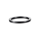 Ring aus Edelstahl sattiniert