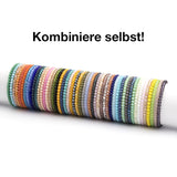 Glasschliffarmband (smokygreen)