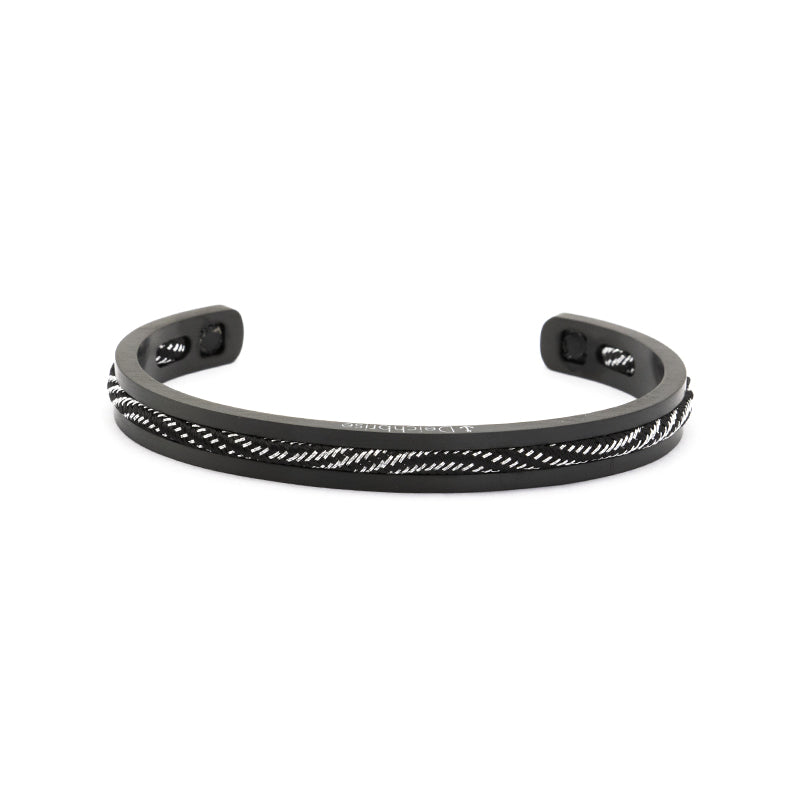 Edelstahl-Bangle Sandro (Herren)