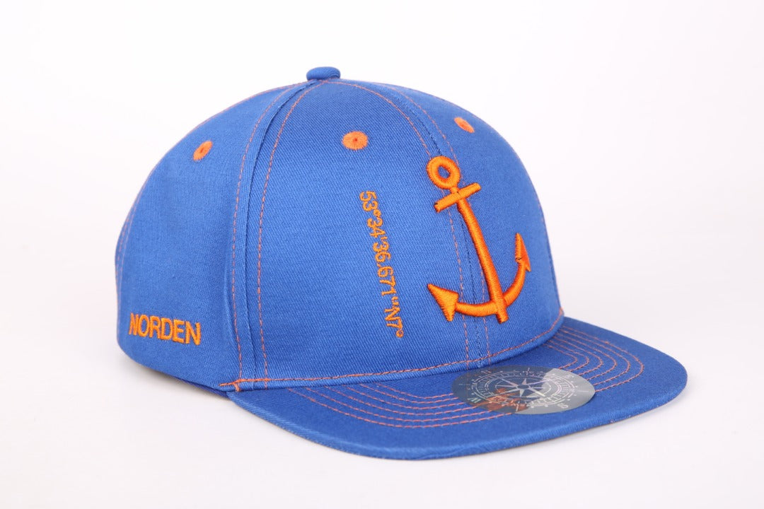 Baseball Cap - Conner (blau-orange)
