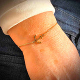 Armband aus Edelstahl mit Anker