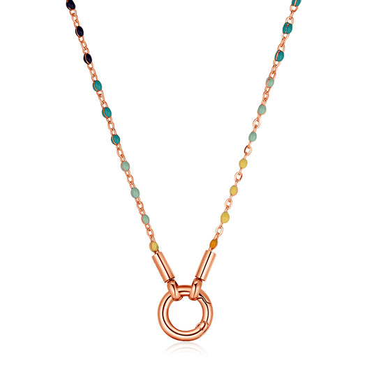 Kette Boho 1,7mm (mit Rund-Karabiner) aus Edelstahl