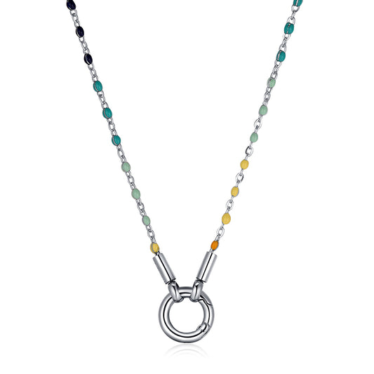 Kette Boho 1,7mm (mit Rund-Karabiner) aus Edelstahl