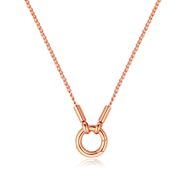 Kette Strandfein 1,8mm (mit Rund-Karabiner) aus Edelstahl