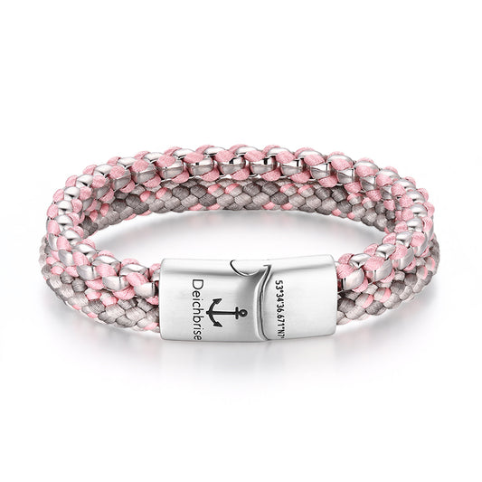 Armband Kathy von Pellworm (Multistrang) Stahl-Tau & Segeltau