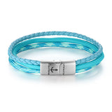 Leder & Segeltau Armband Ocean Summer (Multistrang)