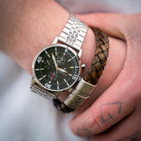 Vintage-Lederarmband Skipper